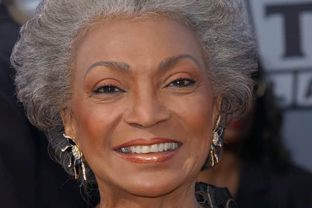 Nichelle Nichols attends the TV Land awards at the Palladium Theatre in Hollywood in 2003 (Pic: AFP via Getty Images)