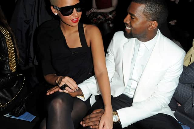 Kanye West and Amber Rose in 2010 (Getty Images)
