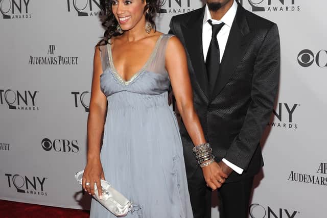 Malaak Compton-Rock and Chris Rock  in 2011 (Getty Images)