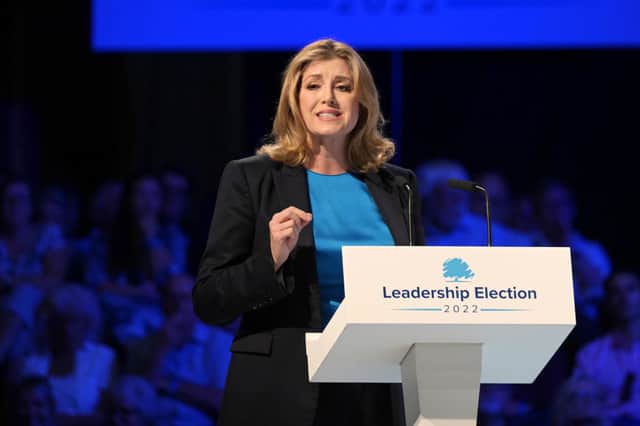 Penny Mordaunt finished third in the Tory leadership race