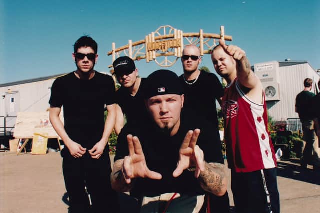 Limp Bizkit were among the bands performing at the festival