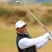 Tiger Woods at St Andrews Open 2022