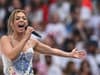 Becky Hill left in tears after cruel trolls comment on her body while performing at the Euro 2022 final