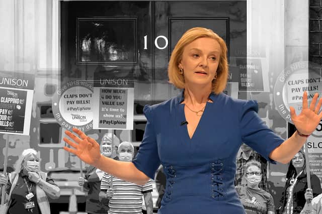 Liz Truss scrapped her leadership pledge to cut public sector pay for workers outside of southeast England just 12 hours after she announced the plan