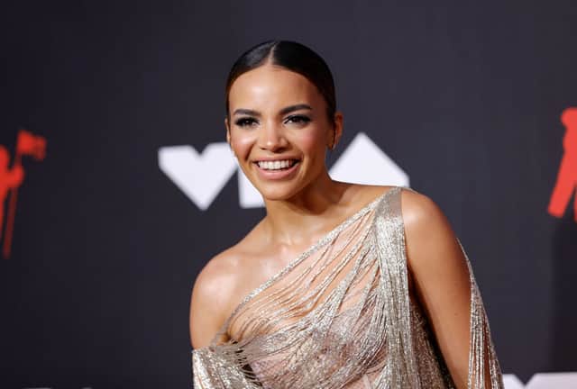 Leslie Grace attends the 2021 MTV Video Music Awards at Barclays Center on September 12, 2021 in the Brooklyn borough of New York City. (Photo by Jason Kempin/Getty Images)