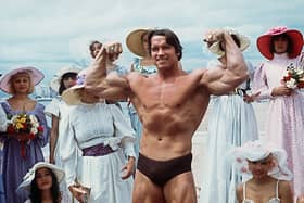 Arnold Schwarzenegger in 1977 (image: AFP/Getty Images)