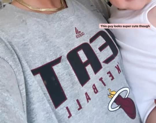 Louise then posted an adorable smiling selfie with her son, Leo-Hunter  (Photo credit: Instagram/louise.thompson)