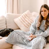 Louise Thompson revealed that giving birth to son Leo-Hunter, left her with PTSD and perinatal anxiety. (Photo credit: Instagram/louise.thompson) 