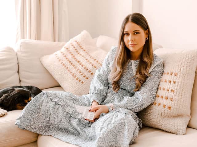 <p>Louise Thompson revealed that giving birth to son Leo-Hunter, left her with PTSD and perinatal anxiety. (Photo credit: Instagram/louise.thompson) </p>