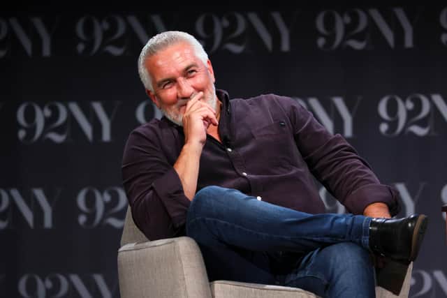 Paul Hollywood onstage during Paul Hollywood in Conversation with Dorie Greenspan at 92NY on July 20, 2022 in New York City