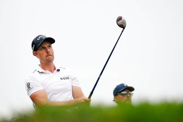 Henrik Stenson won his first LIV event at Bedminster in July 2022