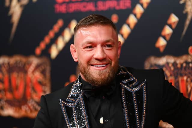 Conor McGregor attends the “Elvis” after party at Stephanie Beach during the 75th annual Cannes film festival on May 25, 2022 in Cannes, France. (Photo by Joe Maher/Getty Images)