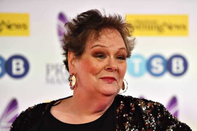 Anne Hegerty attends the MEN Pride of Manchester Awards 2022 