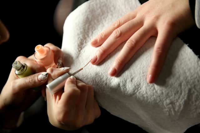 Giving yourself a manicure and pedicure is a great way to kill time when you’re bored (Pic: Getty Images)