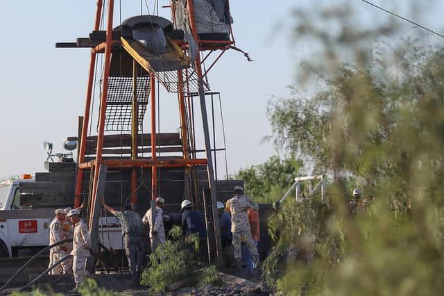 10 miners are trapped inside a northern Mexico coal mine after it collapsed on 3 August. (Credit: Getty Images)