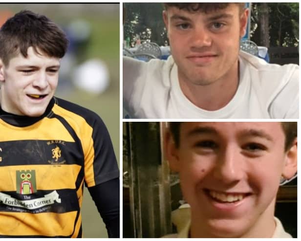 Aaron Bell from Jervaulx, 18, Tommy Shevels, 18, and Louis Banks, 17, passed away following a horror crash.