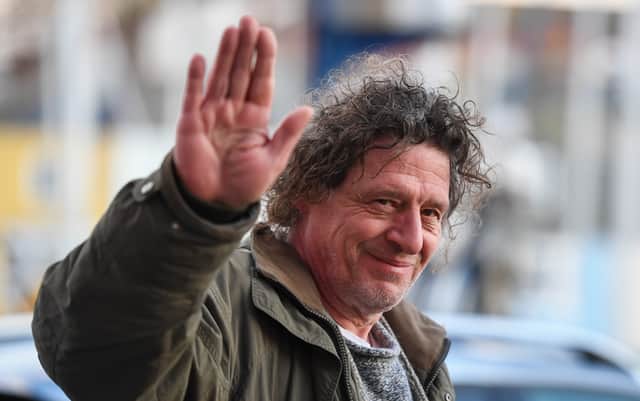 British chef, restaurateur, and television personality Marco Pierre-White (Photo by Finnbarr Webster/Getty Images)