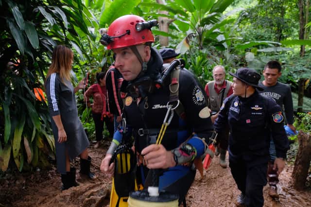 Cave diver Richard Stanton was involved in the rescue