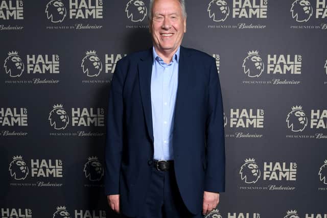 Martin Tyler at the Premier League Hall of Fame 2022 (Getty Images)