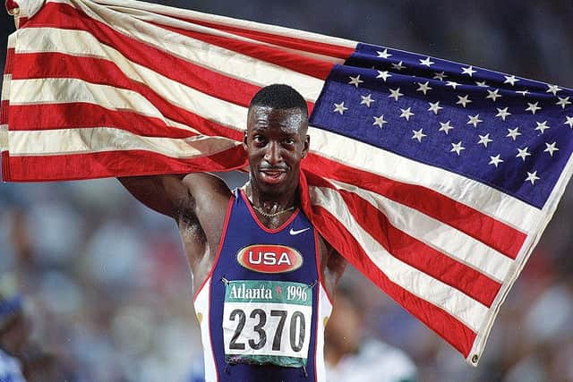 Michael Johnson is an athletics legend (image: Getty Images)