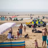 Police at Camber Sands (image: Getty Images)