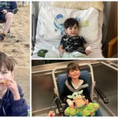 Albie Tilford, five, was diagnosed with Chronic Granulomatous Disease (CGD) last month - leaving him in need of a life-saving bone marrow transplant.