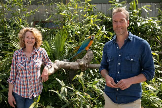 Kate Humble and Ben Fogle on Animal Park
