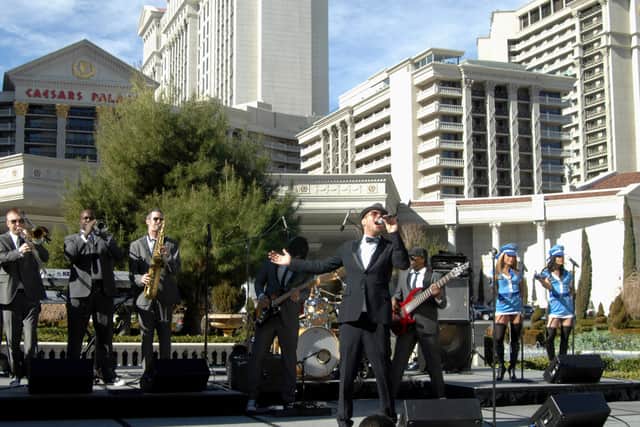 Matt Goss performing at Caesars Palace on the Las Vegas Strip (Pic: Getty Images)