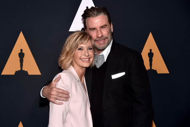 John Travolta, who starred in Grease alongside Olivia-Newton John, has paid tribute to her. (Credit: Getty Images)