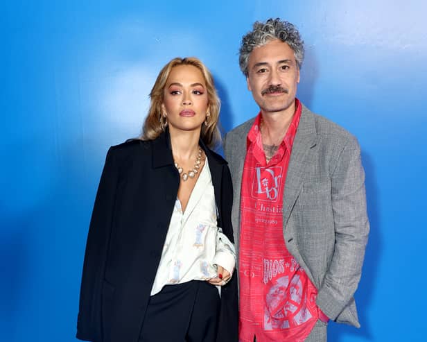 Rita Ora and Taika Waititi attend the Dior Men’s Spring/Summer 2023 Collection on May 19, 2022 in Los Angeles, California (Pic: Getty Images)