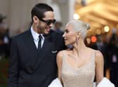 Kim Kardashian has opened up about her intimate relationship with then-boyfriend Pete Davidson.(Photo by Dimitrios Kambouris/Getty Images for The Met Museum/Vogue)