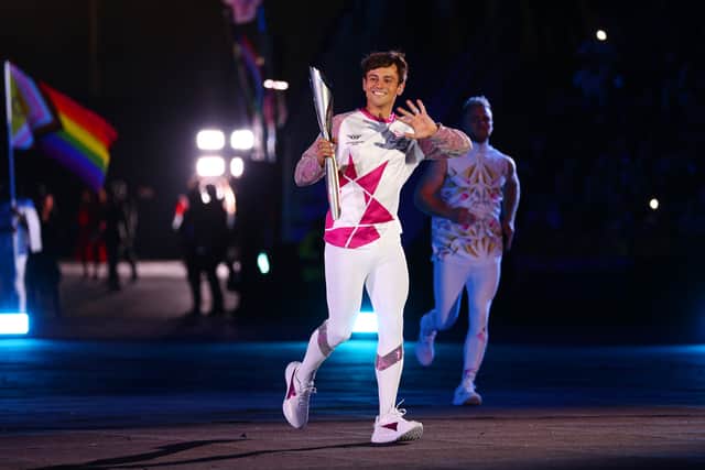 Tom Daley’s show of support for the LGBTQ+ community at the 2022 Commonwealth Games 