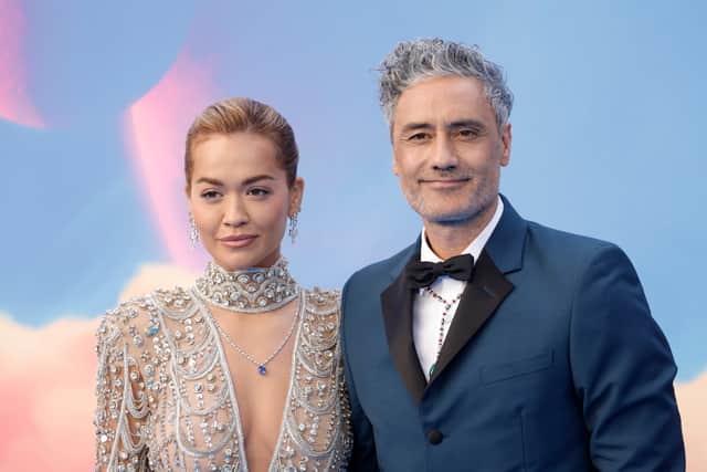 Rita Ora and Taika Waititi attend the UK Gala screening of “Thor: Love and Thunder” in July 2022 (Pic: Getty Images)