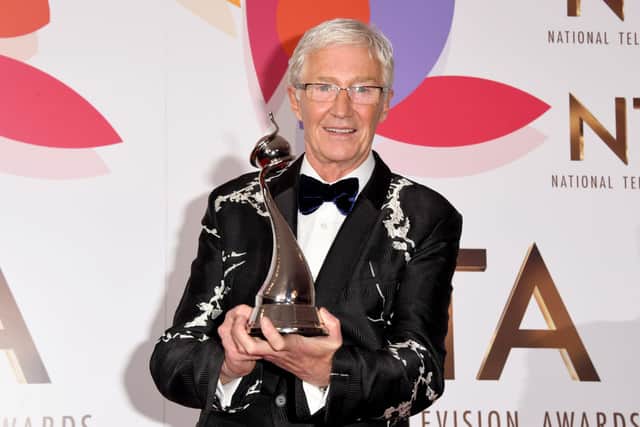 Paul O’Grady with the award for Factual Entertainment Programme during the National Television Awards held at The O2 Arena on January 22, 2019 in London, England. (Photo by Stuart C. Wilson/Getty Images)