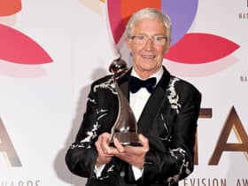Paul O’Grady with the award for Factual Entertainment Programme during the National Television Awards held at The O2 Arena on January 22, 2019 in London, England. (Photo by Stuart C. Wilson/Getty Images)