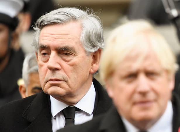 <p>Gordon Brown has called for an emergency budget involving Boris Johnson and the candidates to replace him (Getty Images)</p>