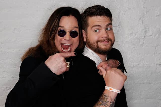 Ozzy with his son Jack Osbourne