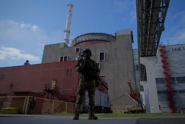 The Zaporizhzhia nuclear power plant has been under Russian control since March 2022, with the country using the facility as a base for operations in Ukraine. (Credit: Getty Images)