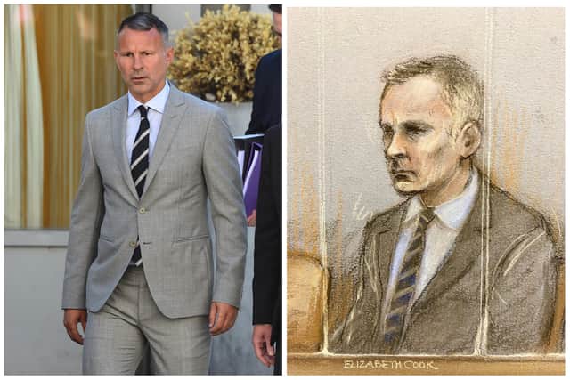 Ryan Giggs is on trial accused of controlling and coercive behaviour against ex-girlfriend Kate Greville.