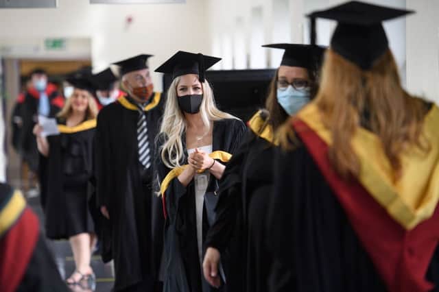 Higher-earning graduates pay back more student loan than those on lower salaries (image: AFP/Getty Images)