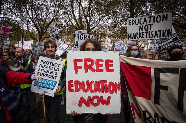Tuition fees have not been popular with students since their introduction in 2012 (image: Getty Images)