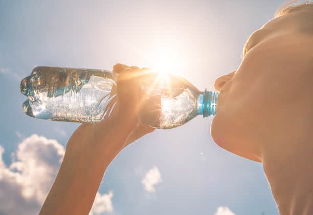 With another heatwave UK on its way, you will have to up your water intake (image: Adobe)