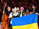 <p>Ukraine’s  Kalush Orchestra won 2022 Eurovision, hosted in Italy</p>