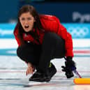 Muirhead competing at the 2019 Winter Olympics