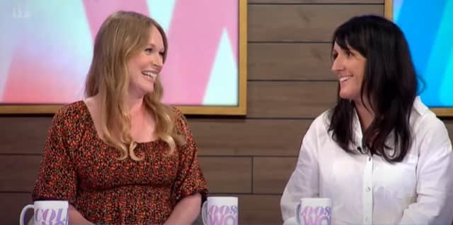 Michelle Brooks and Kate Hardwick on Loose Women