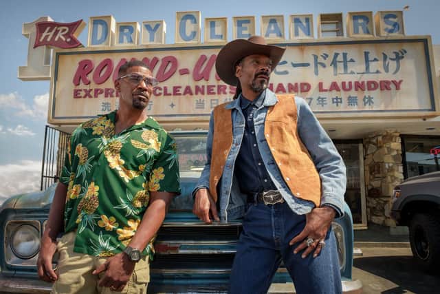 Jamie Foxx and Snoop Dogg in Day Shift