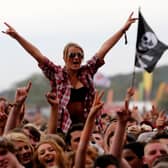 Reading Festival crowd. (Photo by Simone Joyner/Getty Images)