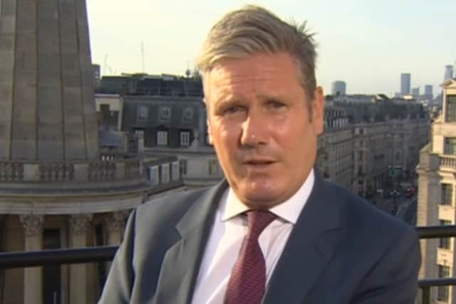 Sir Keir Starmer has vowed to extend windfall tax to freeze family fuel bills this winter (Photo: BBC)