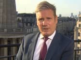 Sir Keir Starmer has vowed to extend windfall tax to freeze family fuel bills this winter (Photo: BBC)