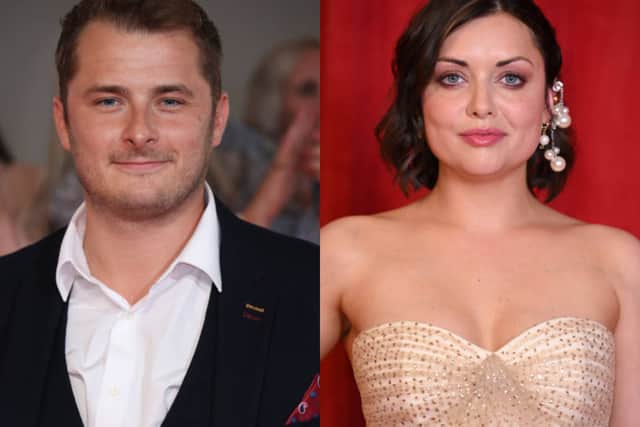 Max Bowden and Shona McGarty seem to have made their rumoured relationship Instagram official (Pics:Getty)